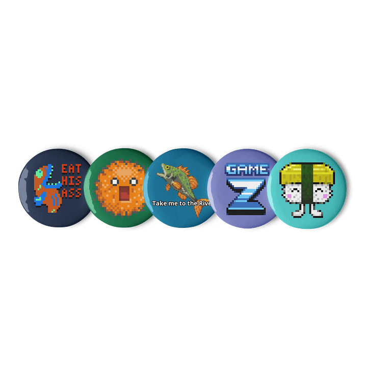 ZLG Emote Pin Collection 1 product image (1)