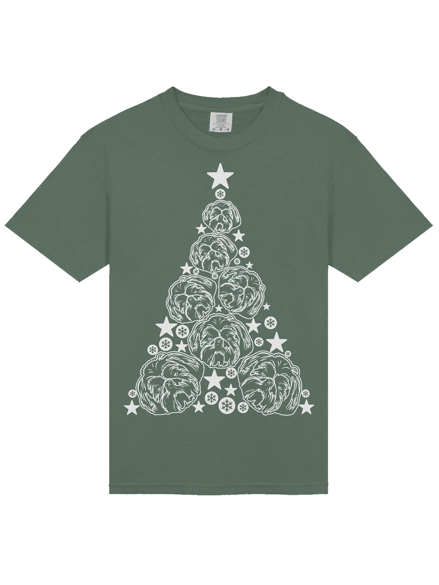 Shih Tzu(2) Christmas Tree T-Shirt product image (23)