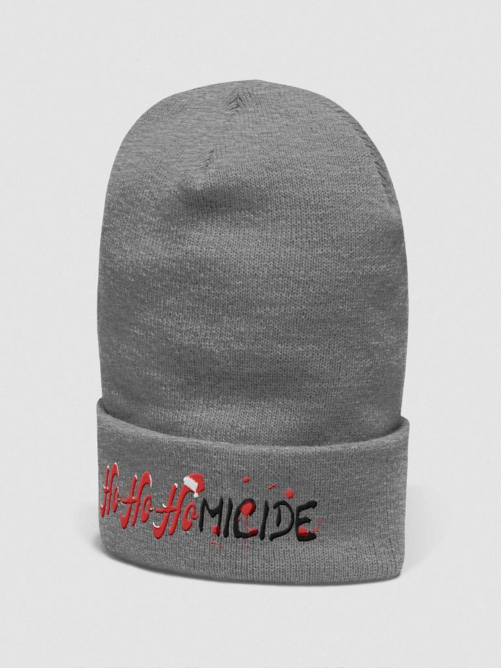 HoHoHomicide Beanie product image (2)