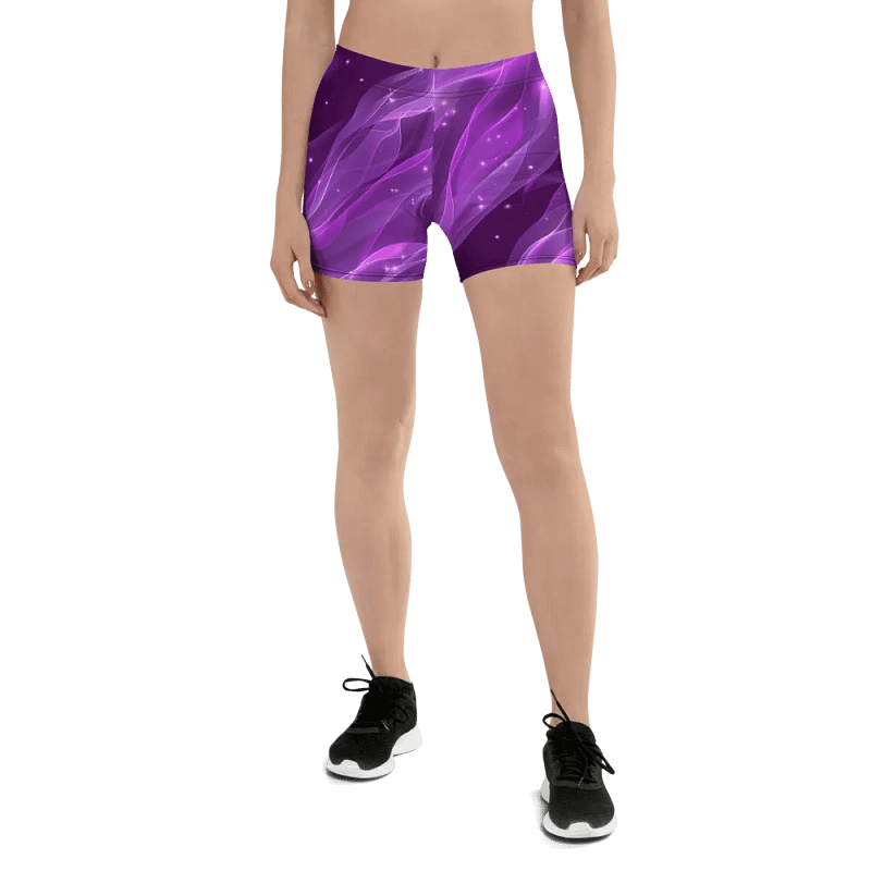 Electric Violet Galaxy Shorts