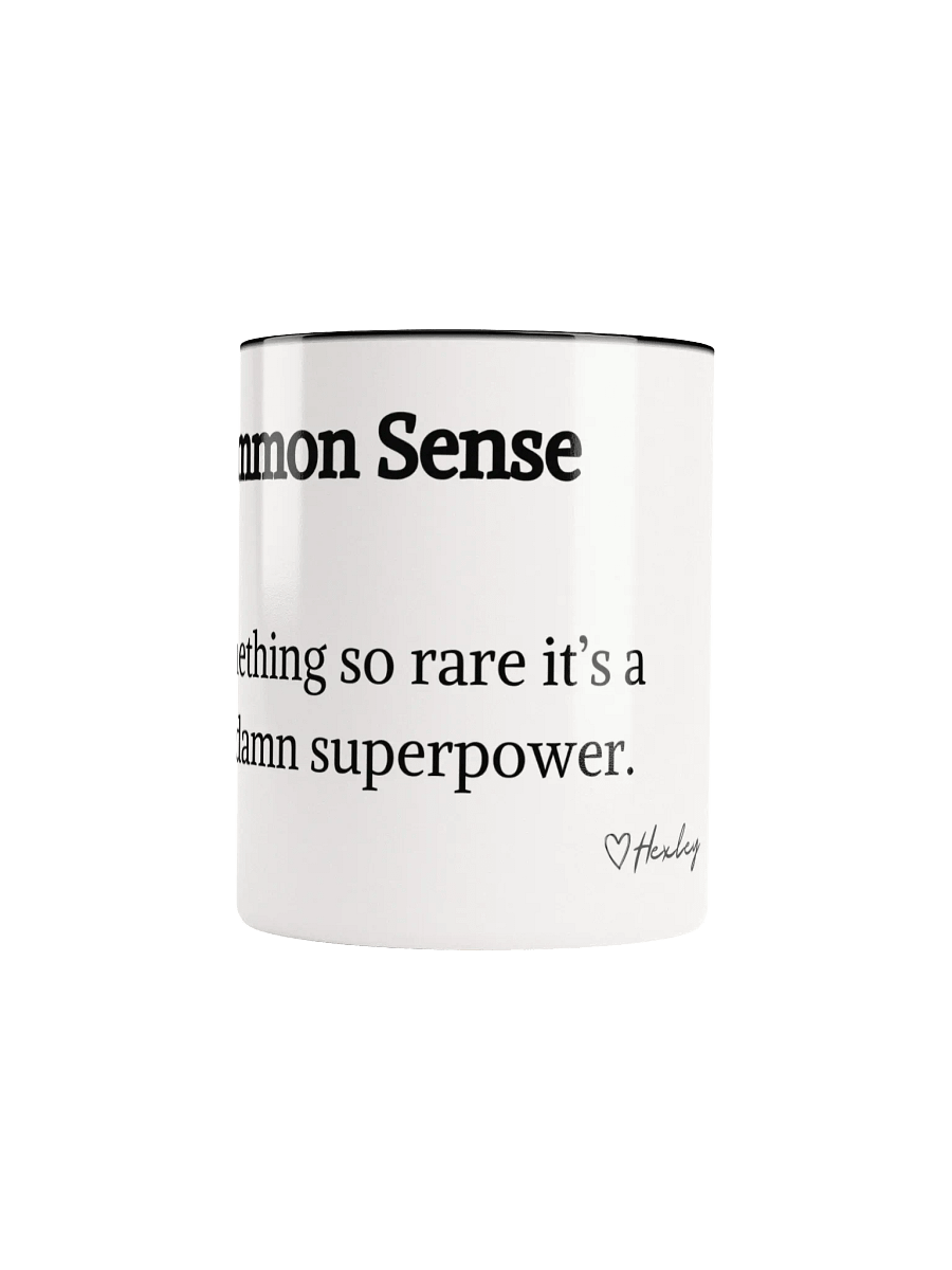 'Common Sense' Ceramic Mug product image (5)