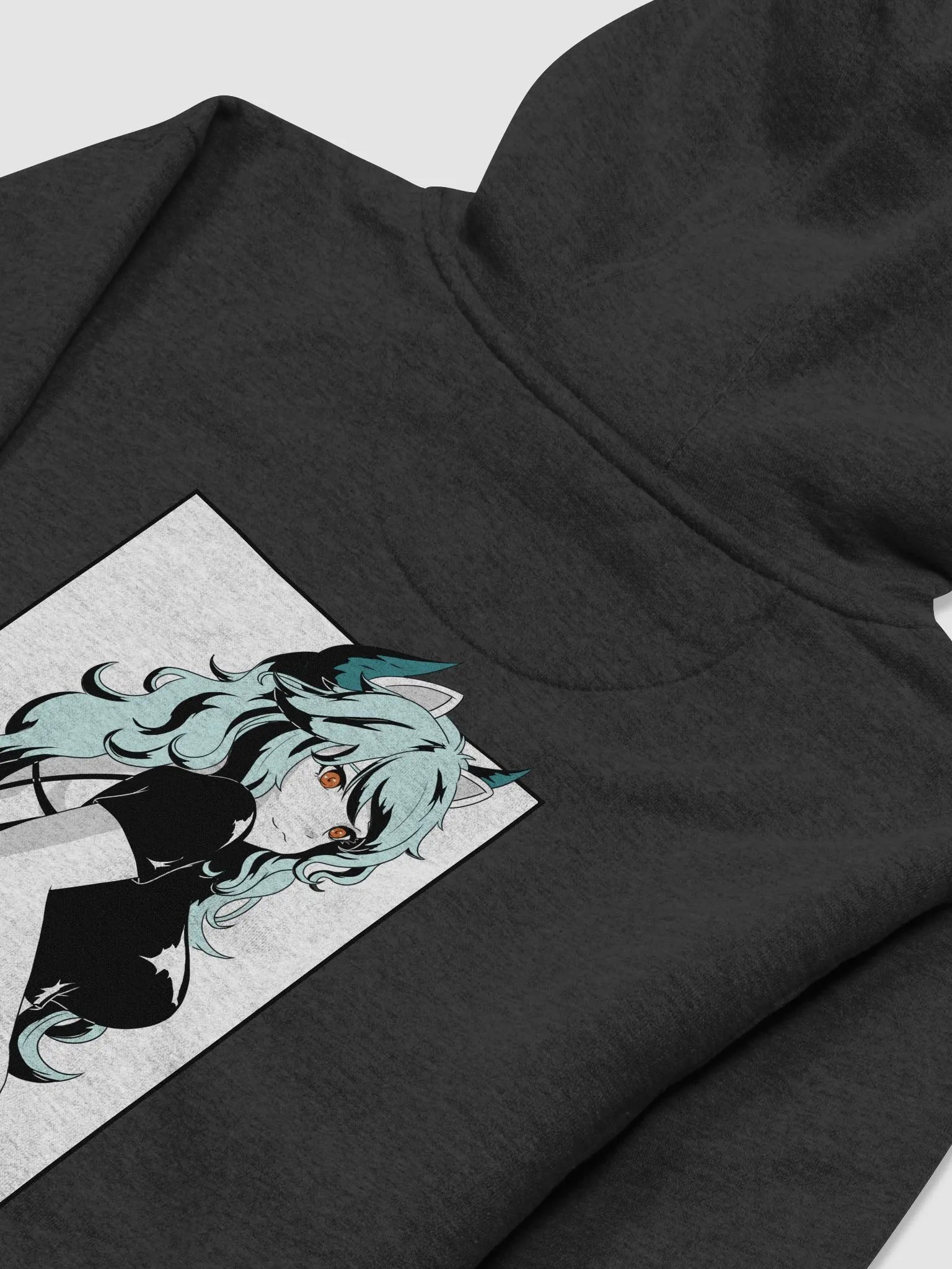 Bhelsebub Waifu Black/Grey/Navy Hoodies product image (3)