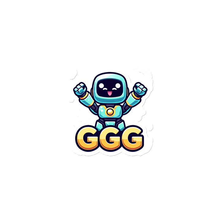 Cheerful Robot GGG Magnets product image (1)