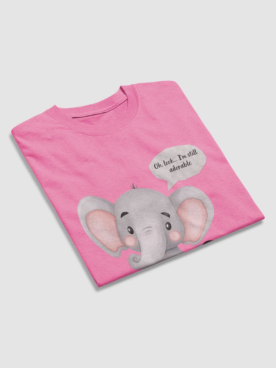 Adorable Elephant Speech Bubble T-Shirt product image (19)