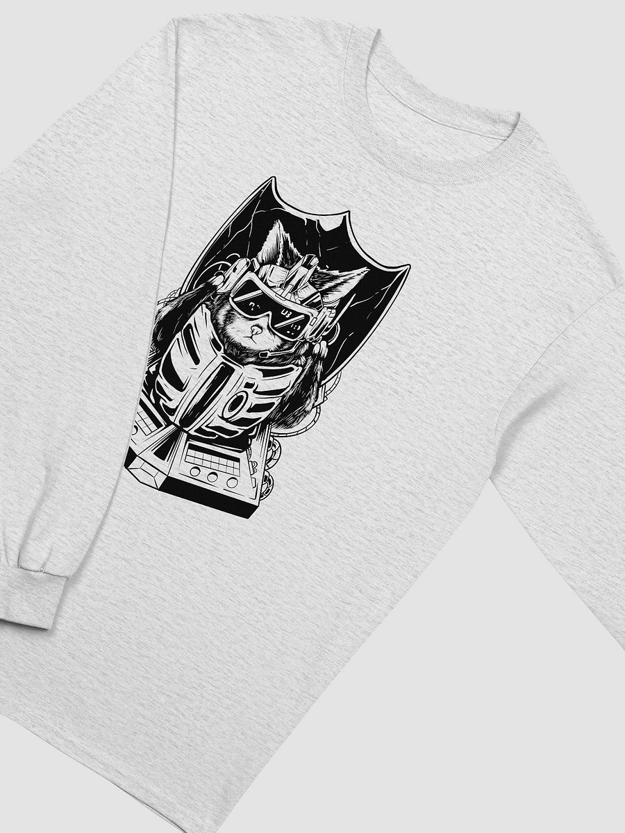 Techno Cat || Gildan Long Sleeve T-Shirt product image (3)