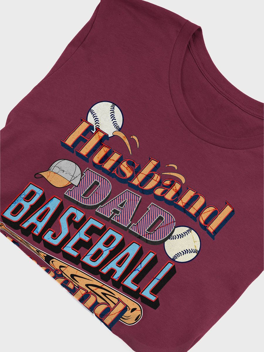 Husband Dad Baseball Legend Sporty T-Shirt product image (6)