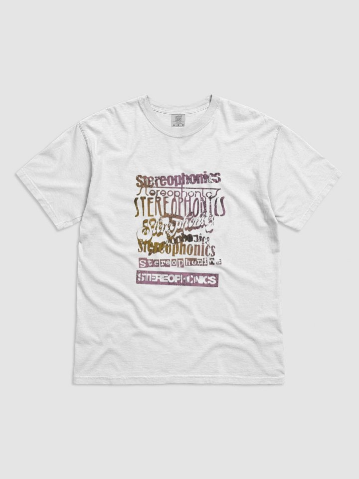 Stereophonics Typography T-Shirt product image (3)