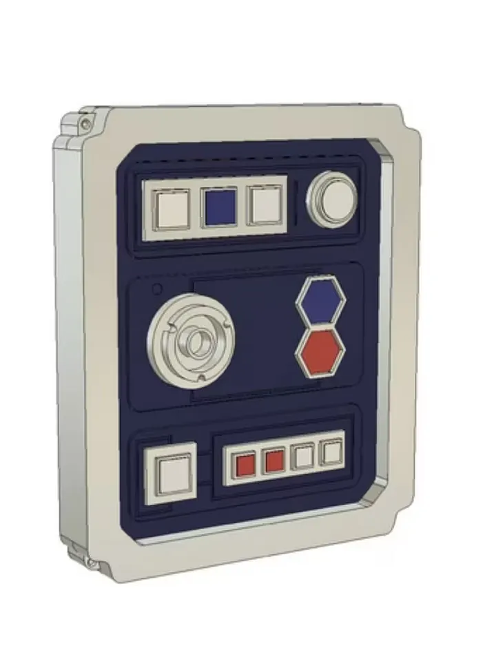 Star Wars Galaxy's Edge Control Panel 3D Model product image (1)