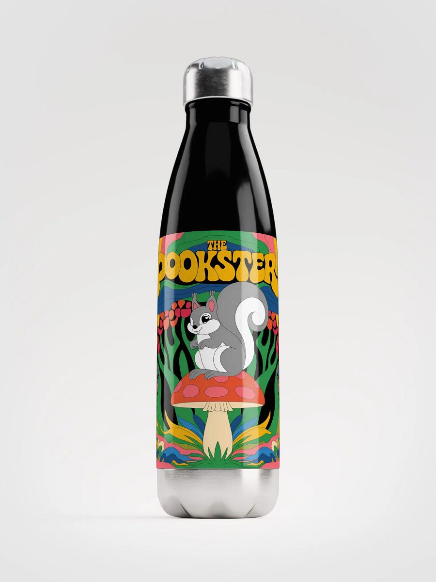 Psychedelic Pookster Stainless Steel Water Bottle product image (1)