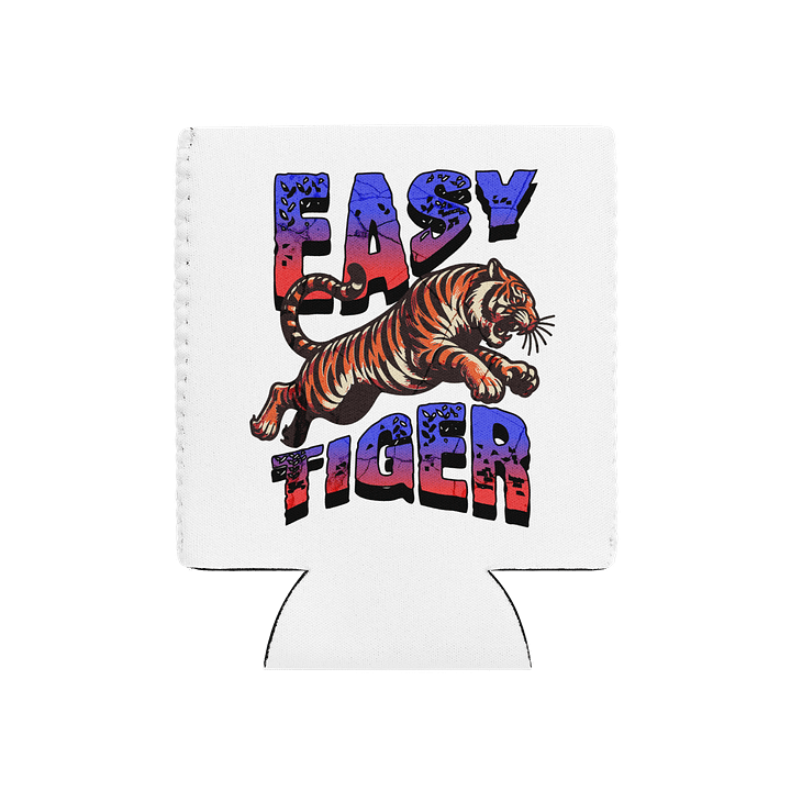 Easy Tiger Neoprene Can Cooler product image (2)