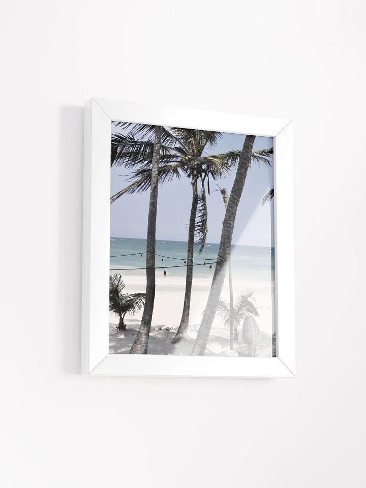 Tulum Beach - Framed High-Quality Matte Poster product image (2)