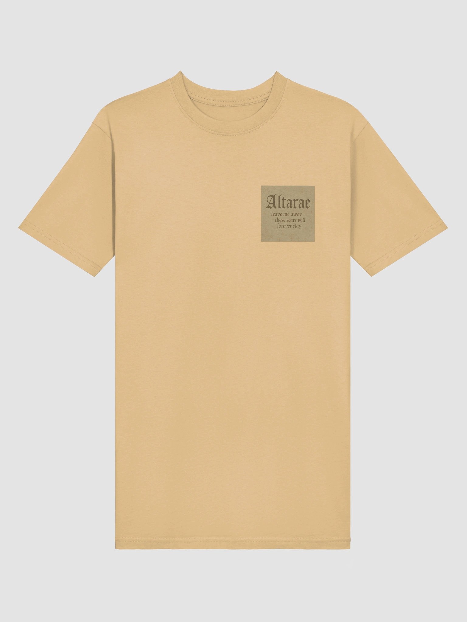 Altarae “Forever Stay” Pocket Tee – Sand Ritual Edition product image (3)
