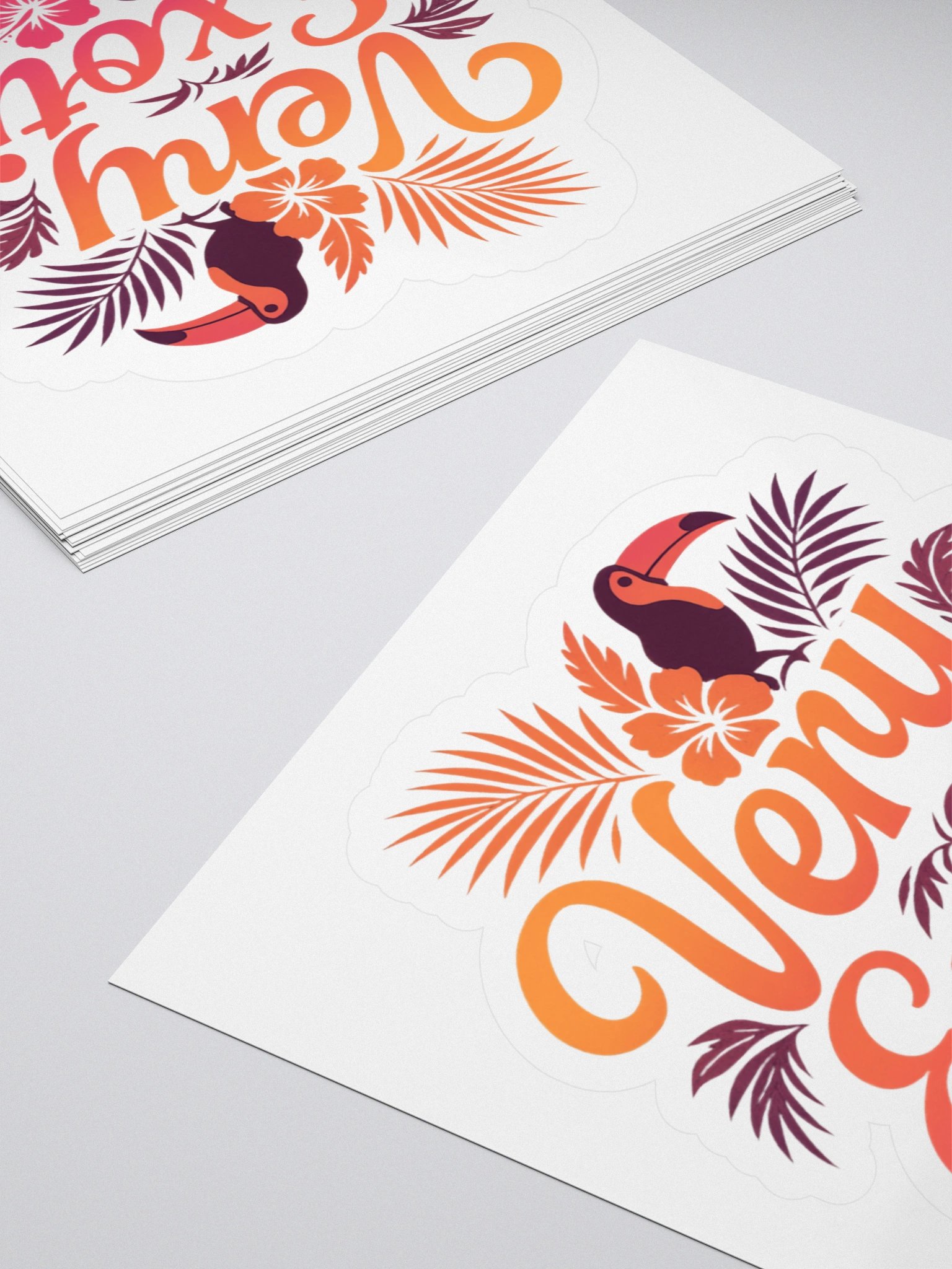 Very Exotic Kiss Cut Stickers product image (15)