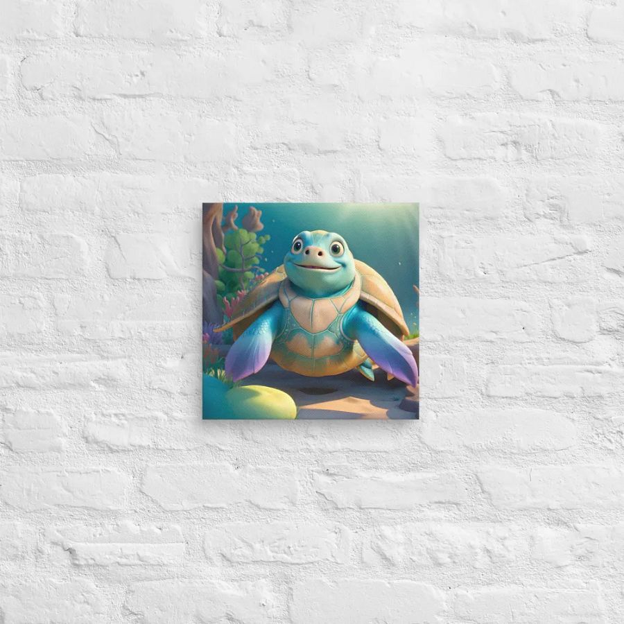 Endangered Species - Mexico - Sea Turtle Canvas Art product image (12)