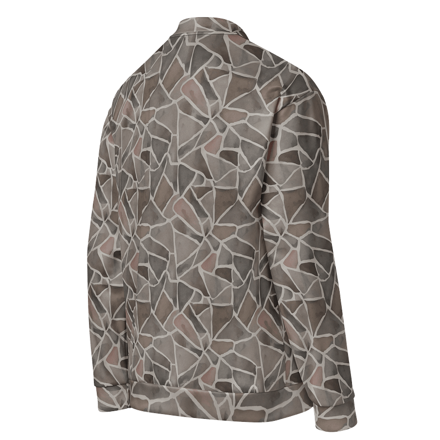 Rock Pattern Bomber Jacket product image (4)