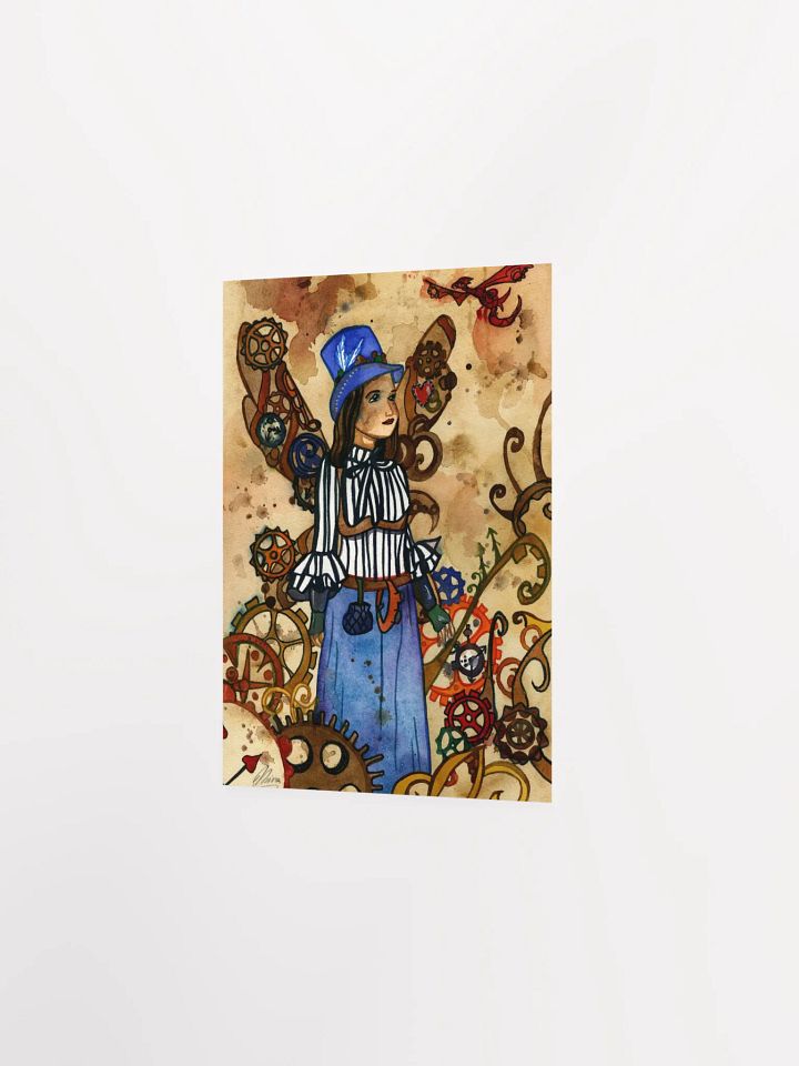 Steampunk Fairy Art Print product image (7)