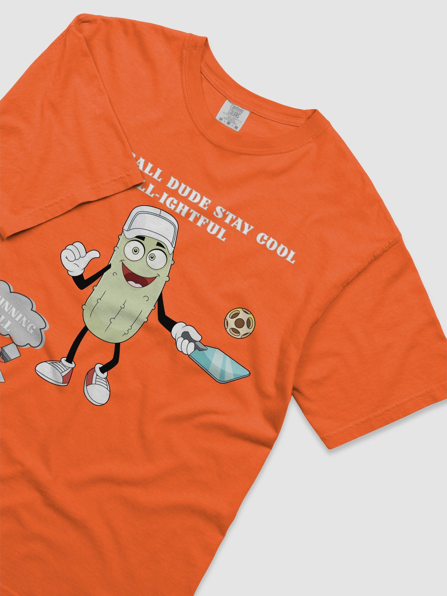 Pickleball Cool Dude Heavyweight T-Shirt product image (37)