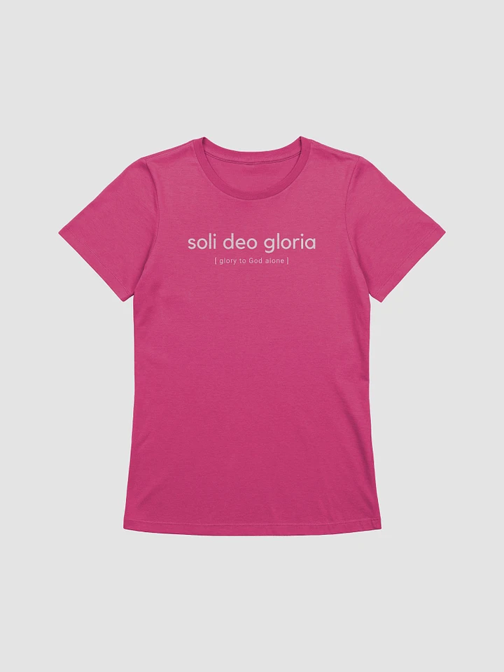 Glory to God Alone - Women's Shirt (Many Colors) product image (1)