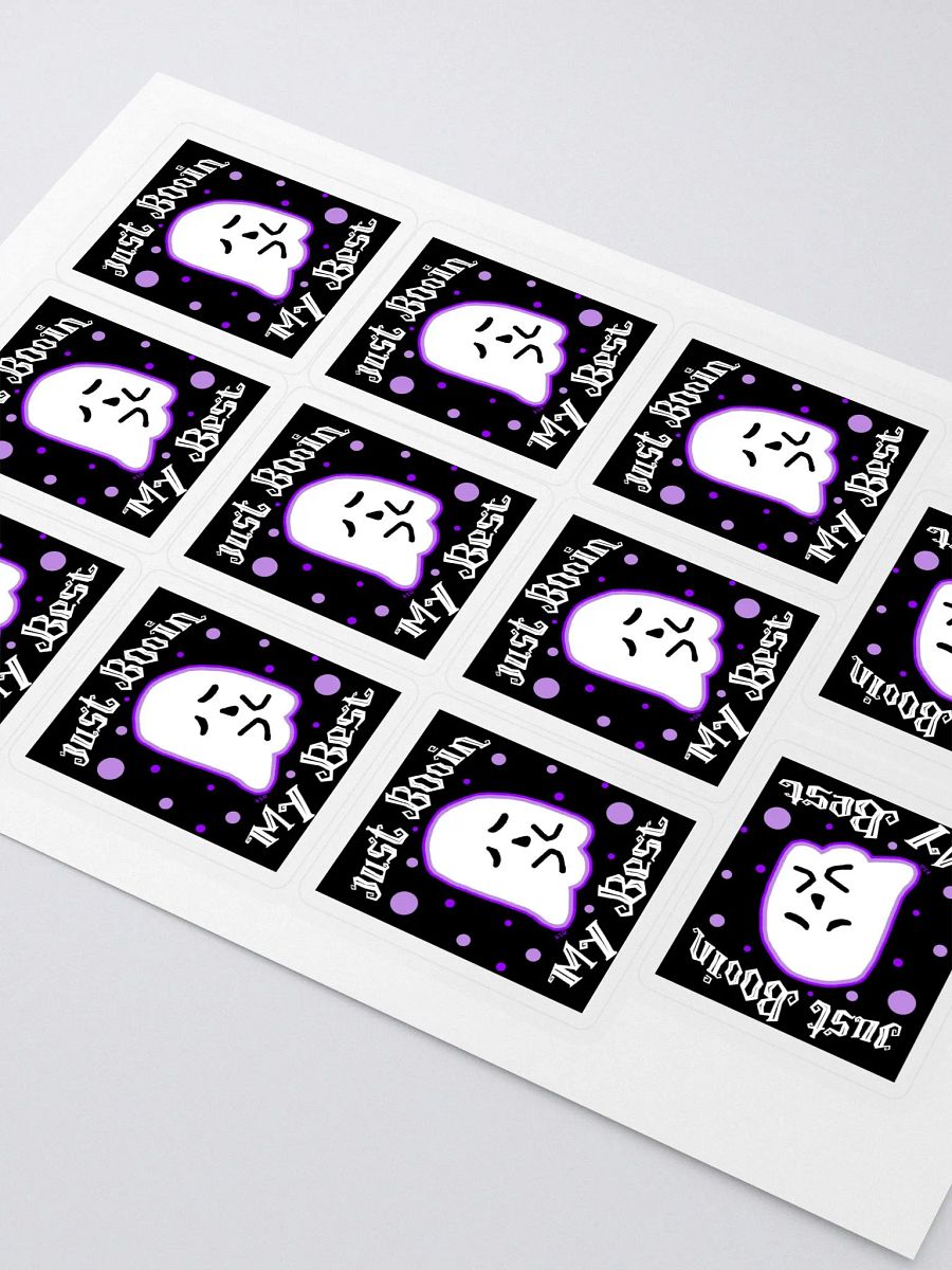 Just Booin My Best Sticker Sheet of 11 product image (2)