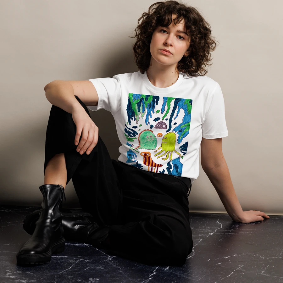 Abstract Doodle Monsters Unisex T Shirt product image (3)
