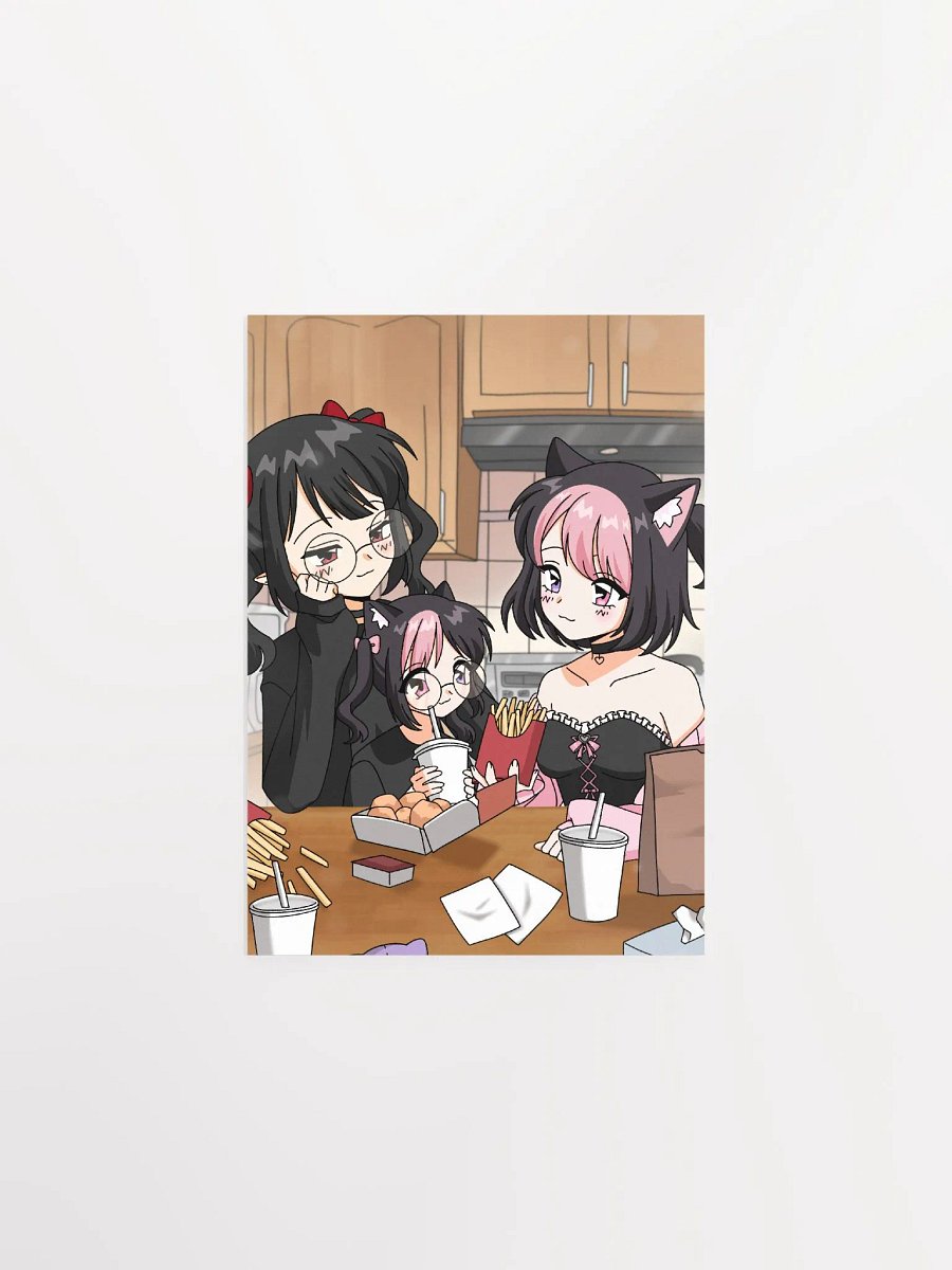 strawb x rev family print product image (1)