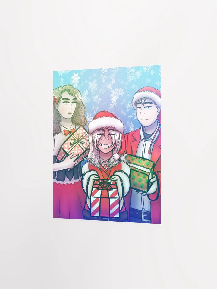 Christmas 2024 ft. the Scarvensmot Trio Poster (no text) product image (2)