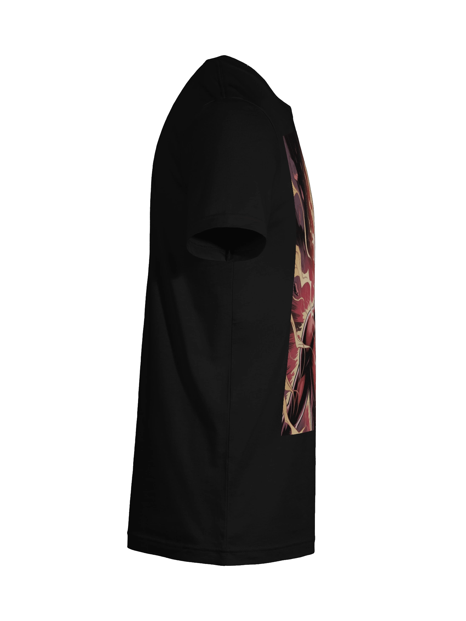 Dark Phoenix Flame Rebirth Supersoft T-Shirt – Cosmic Wing Eclipse product image (12)