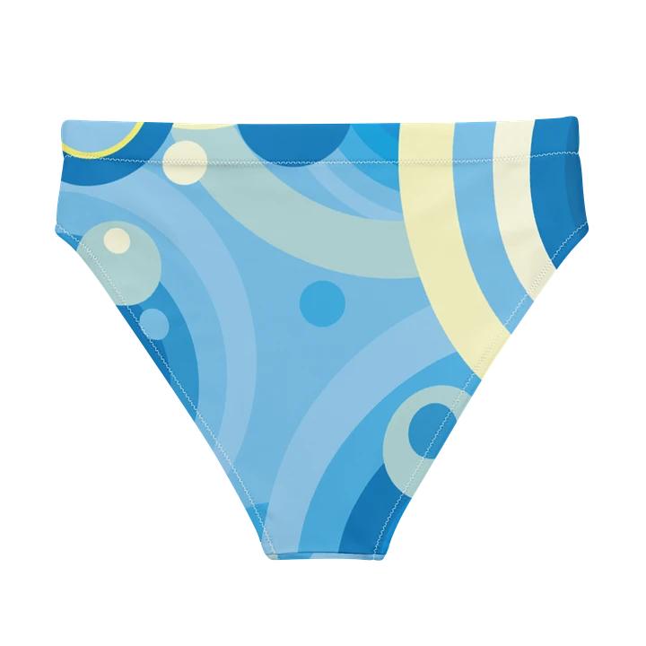 Ripple Effect Recycled High-Waisted Bikini Bottoms product image (1)