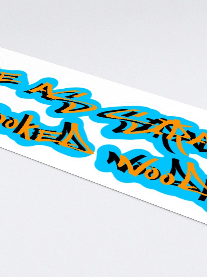 Straight as a Cooked Noodle Sticker product image (2)