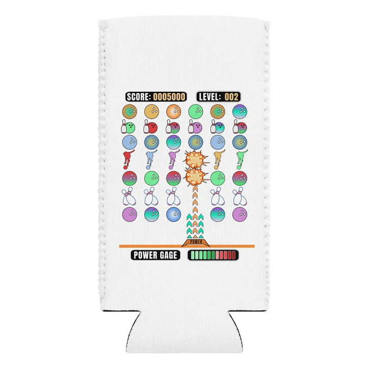 Space Invader Game Bowling StrikeMaster Can Cooler product image (2)