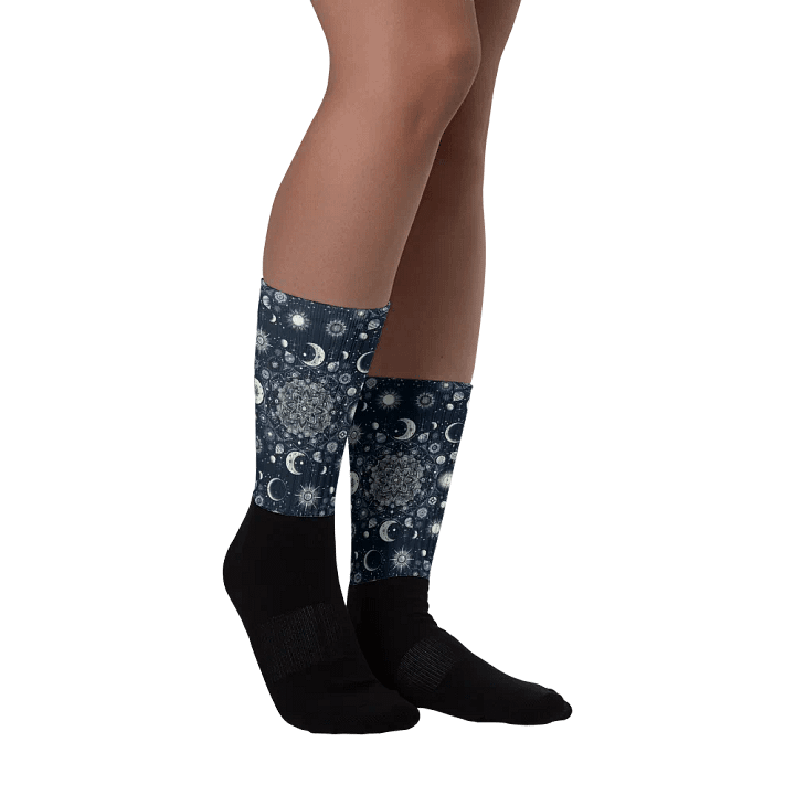 Black Foot Sublimated Socks product image (2)