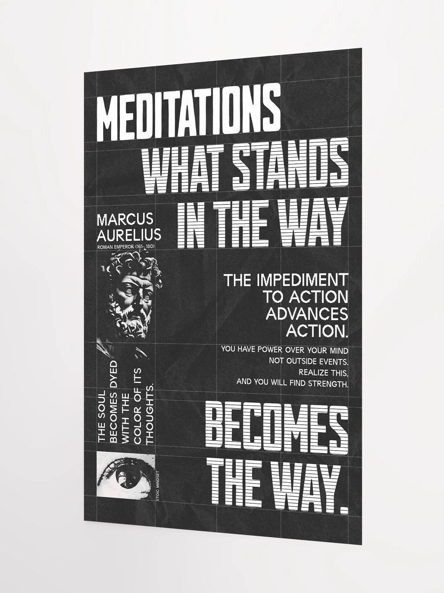 Marcus Aurelius Meditations Modern Matte Paper Poster product image (5)