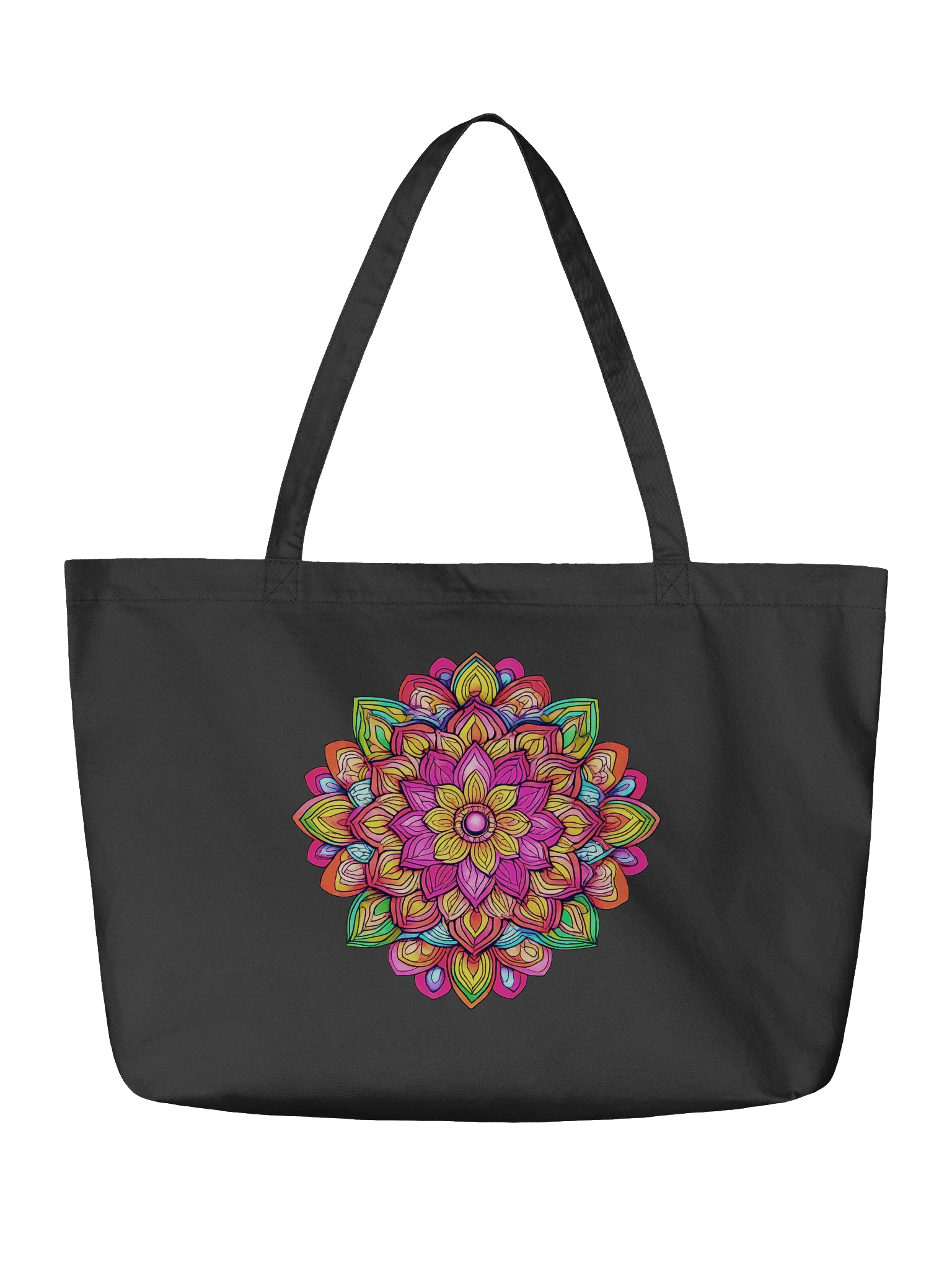 Joyburst Mandala - Eco-conscious Organic Cotton Totes product image (3)