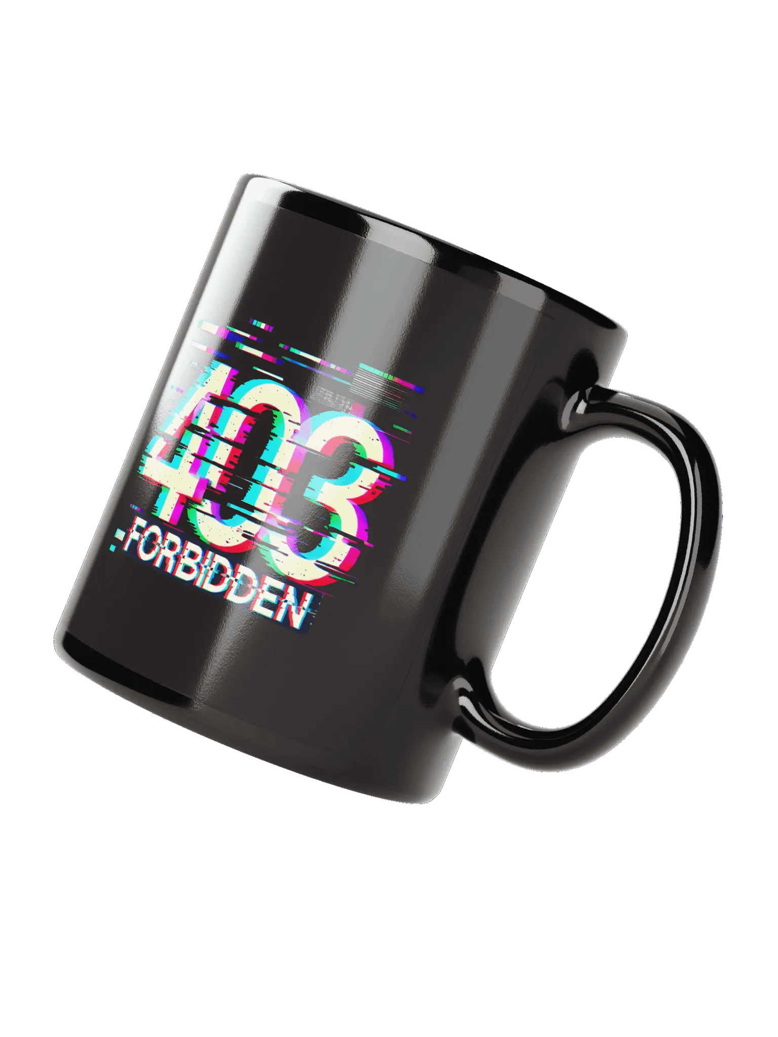 403 Error Code Forbidden Black Mug product image (5)