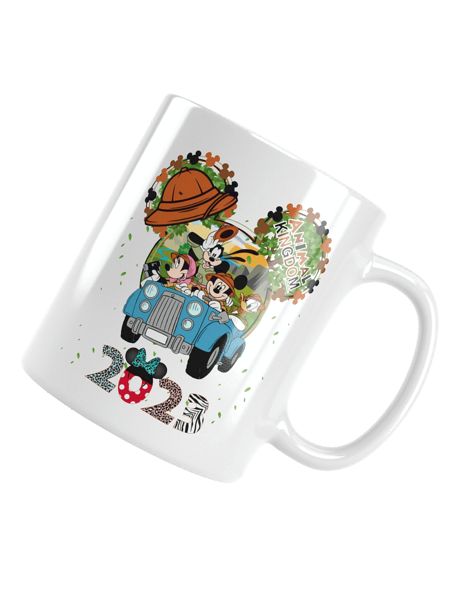 White Glossy Mug Safari Adventure Mickey & Co product image (13)