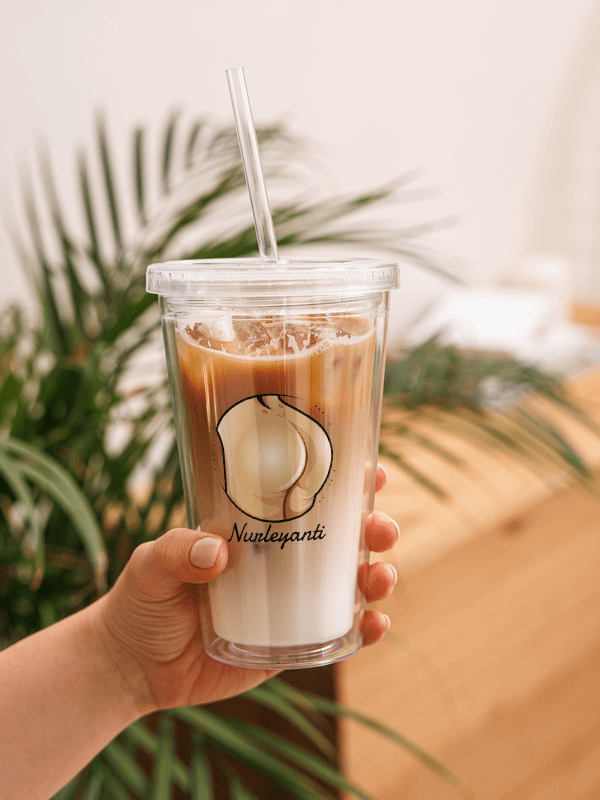 Booty plastic tumbler product image (1)