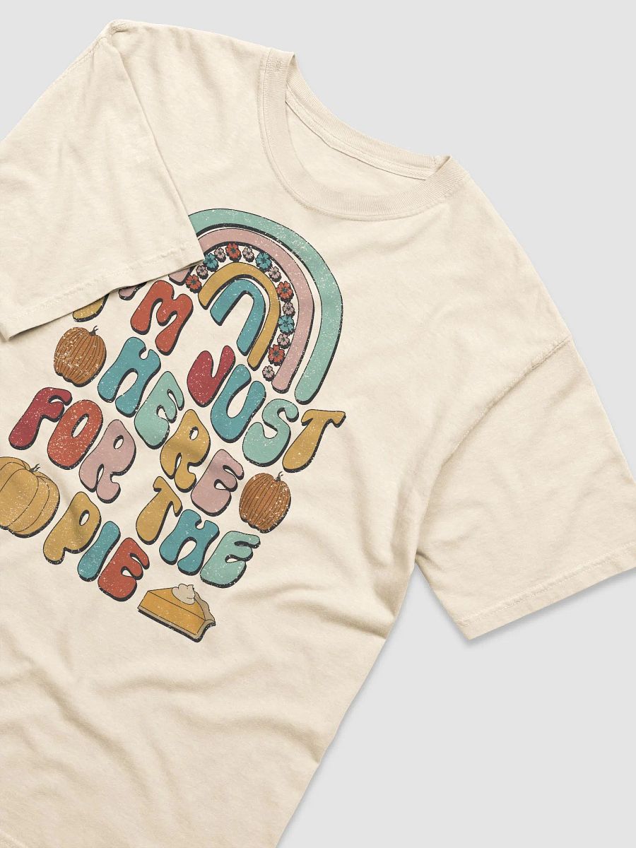 I'm Just Here for the Pie Groovy Boho T-Shirt | Funny Fall and Halloween T-Shirt product image (15)