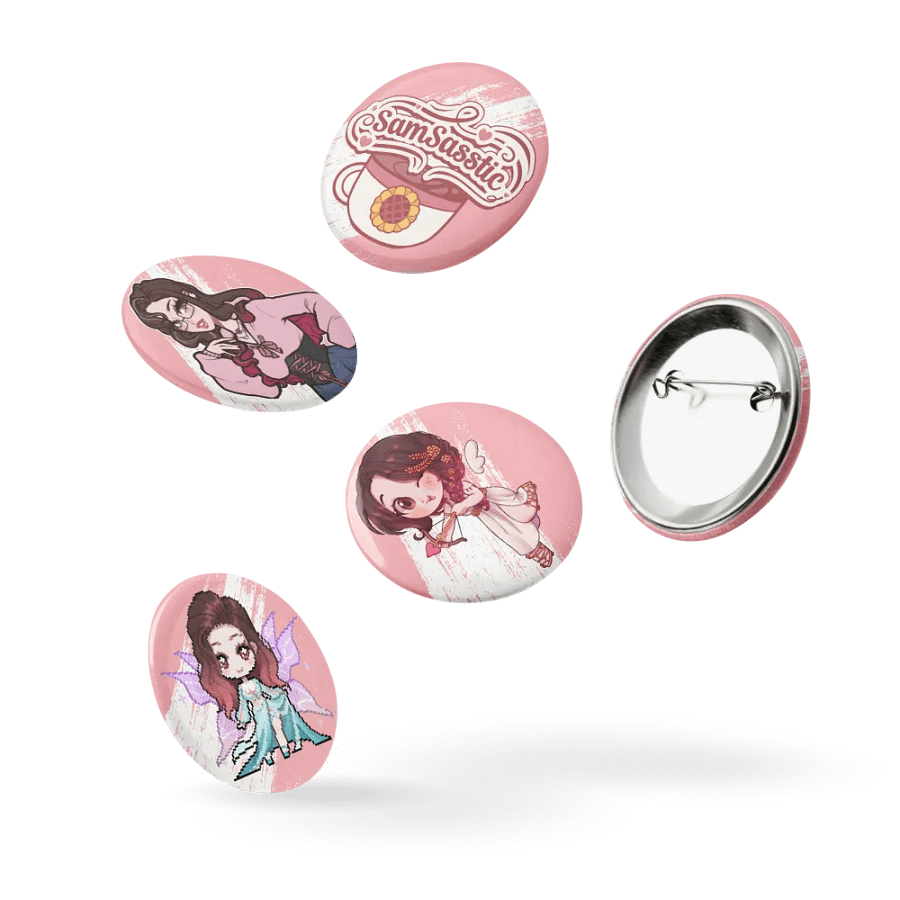 SamSasstic Buttons Galore! Set of 5 product image (11)