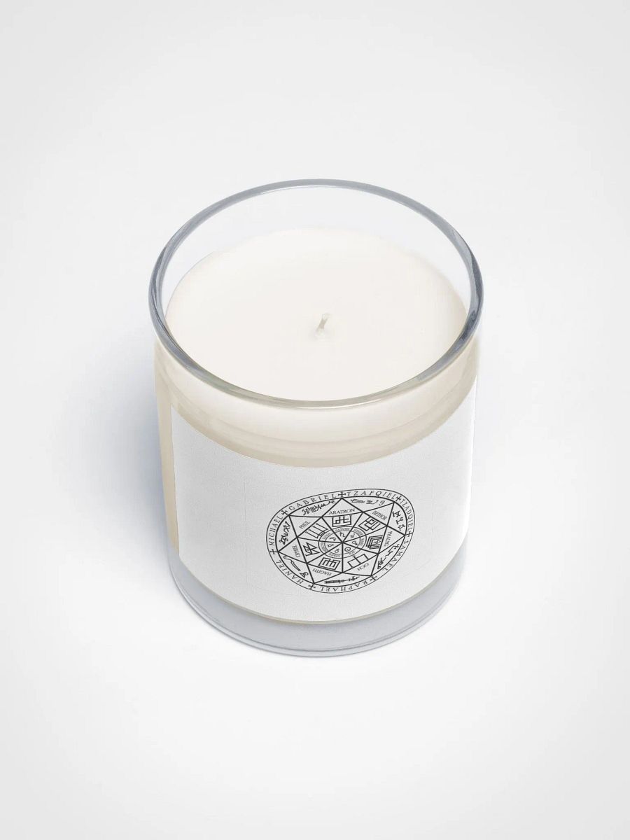 Sigil of the 7 Archangels - white candle product image (3)