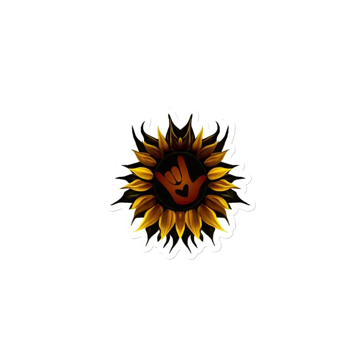 ASL Love Sunflower Magnet Set product image (1)