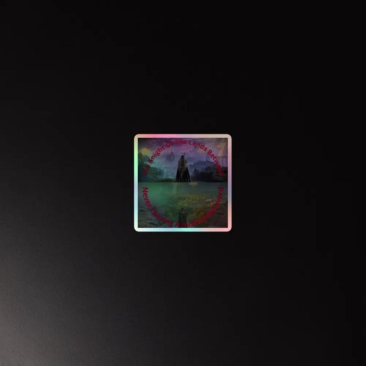 Lands Between Adventure Holographic Sticker Sheet product image (4)