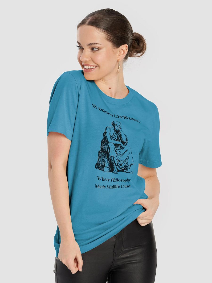 Western Civilization Meets Crisis Unisex T-Shirt product image (57)