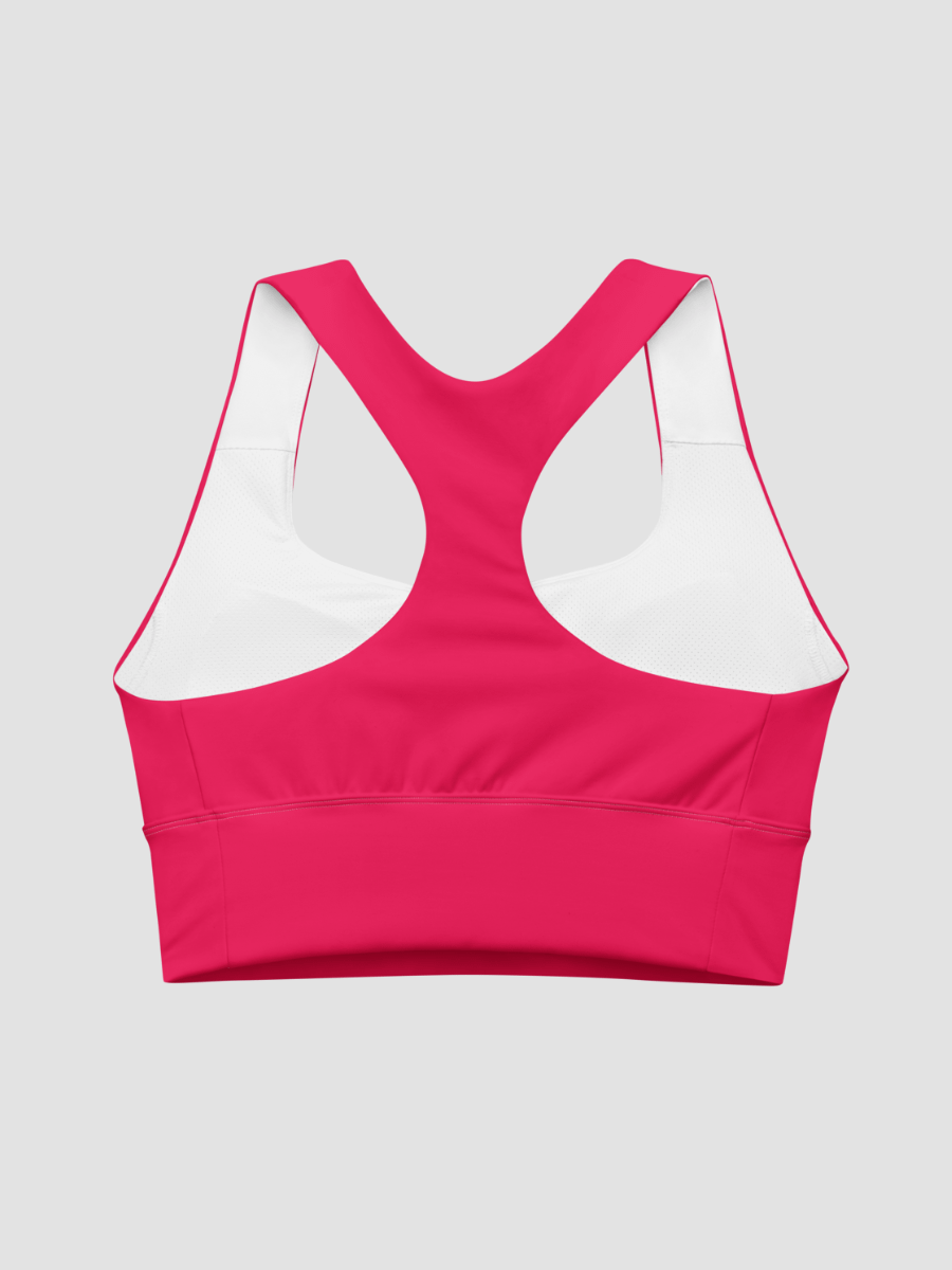 Longline Sports Bra - Electric Rose product image (6)