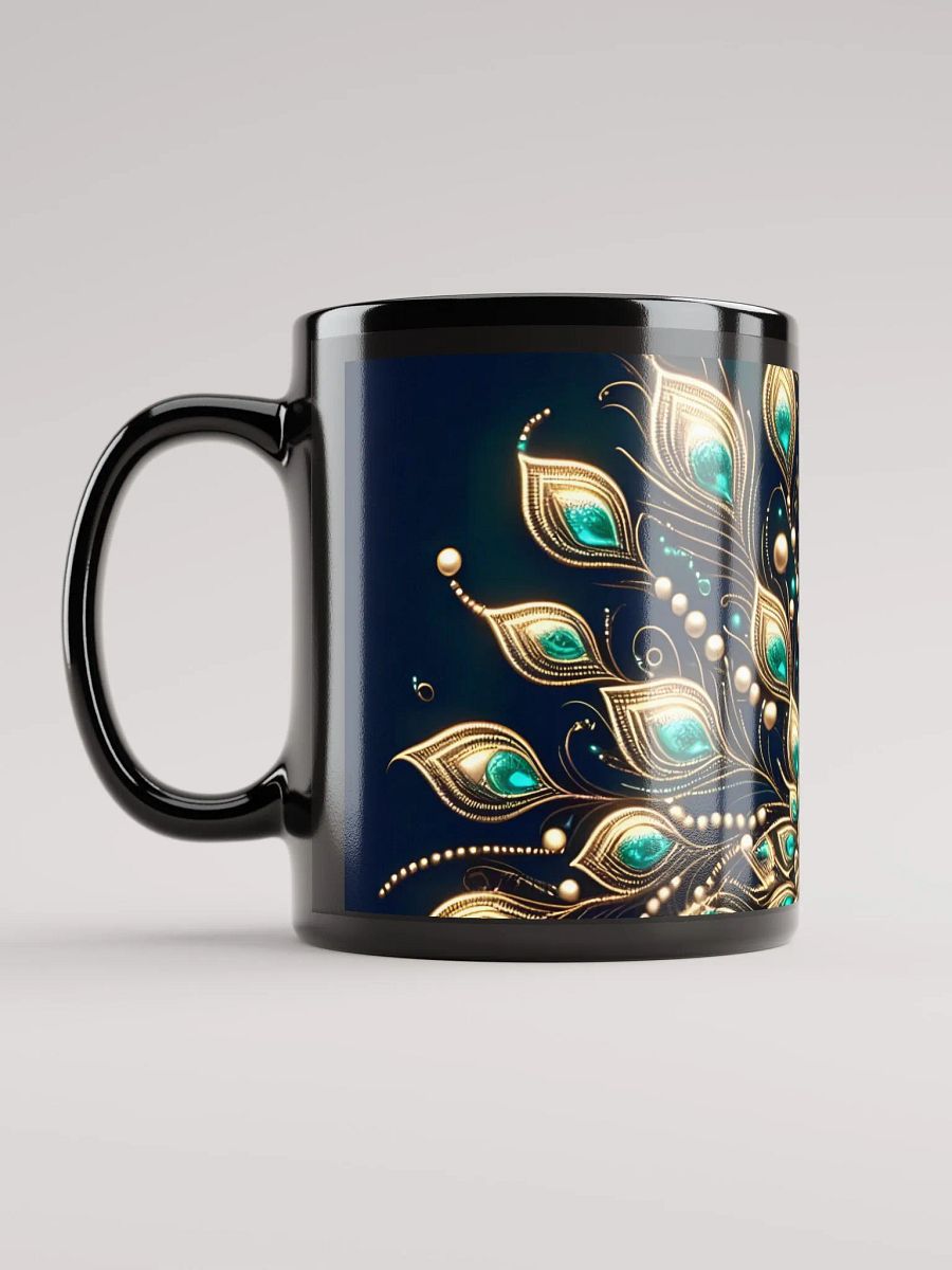 Ornate Peacock Feathers Mug product image (12)