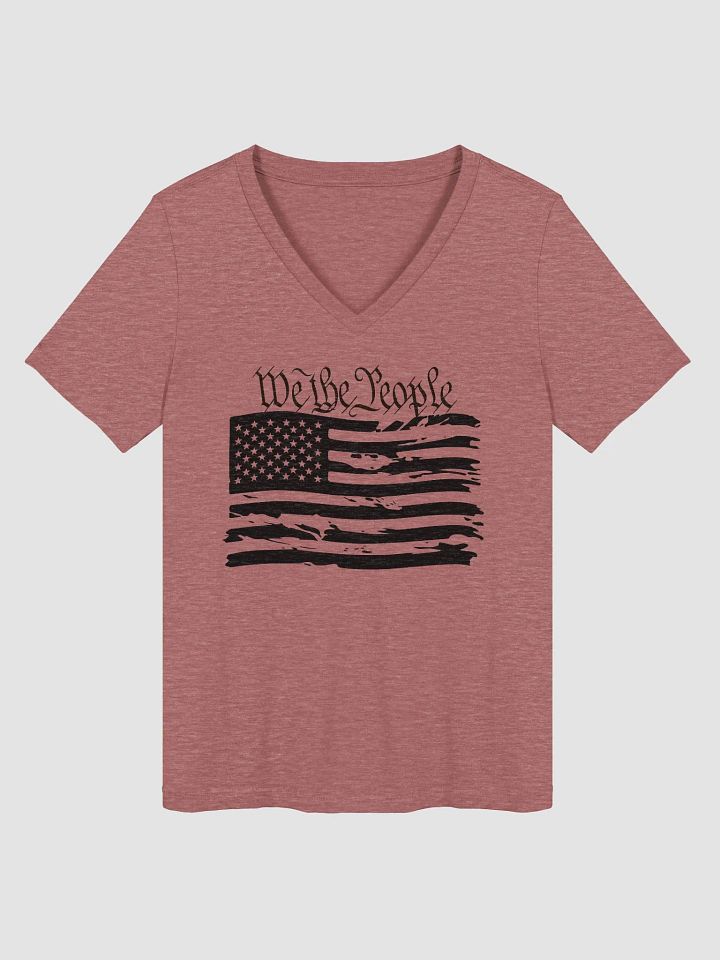 Womens V-Neck "We The People" Shirt product image (1)