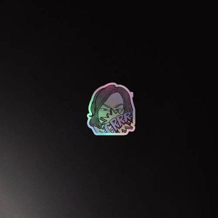Holographic Angry Eriss product image (4)