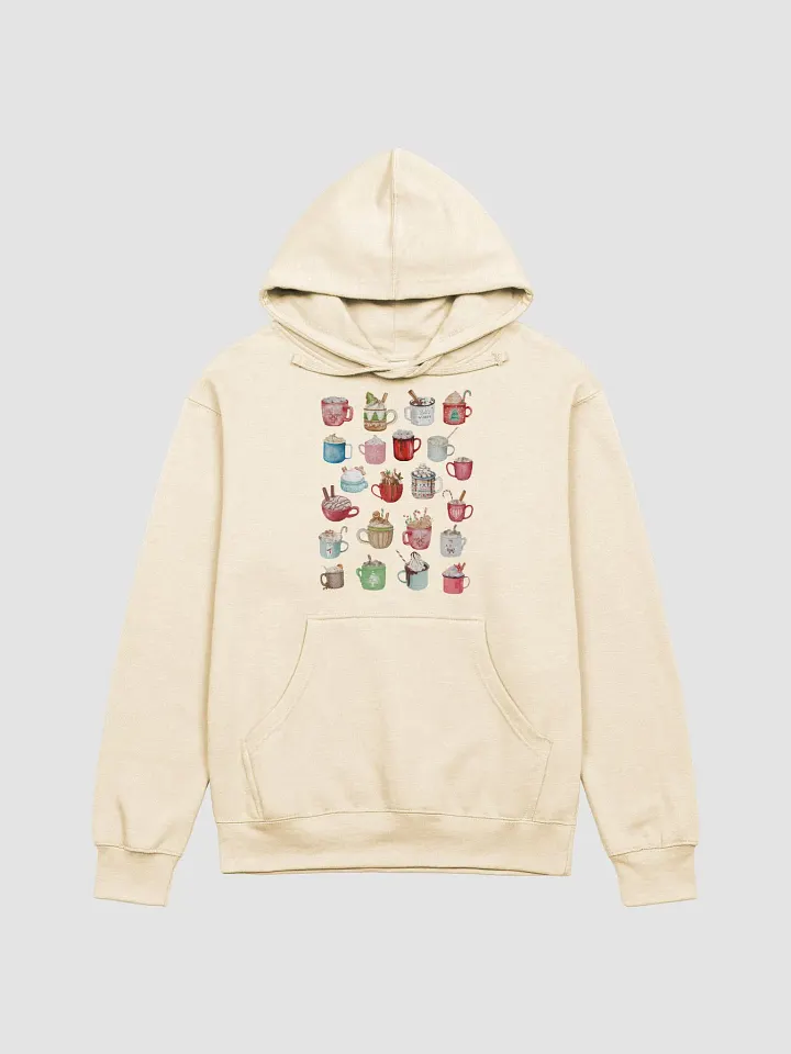 Hot Cocoa Winter Collage Adult Hoodie product image (2)