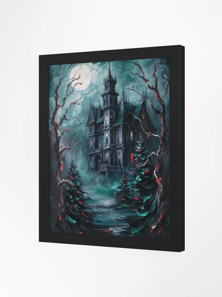 Ominous Gothic Manor Framed Poster product image (7)