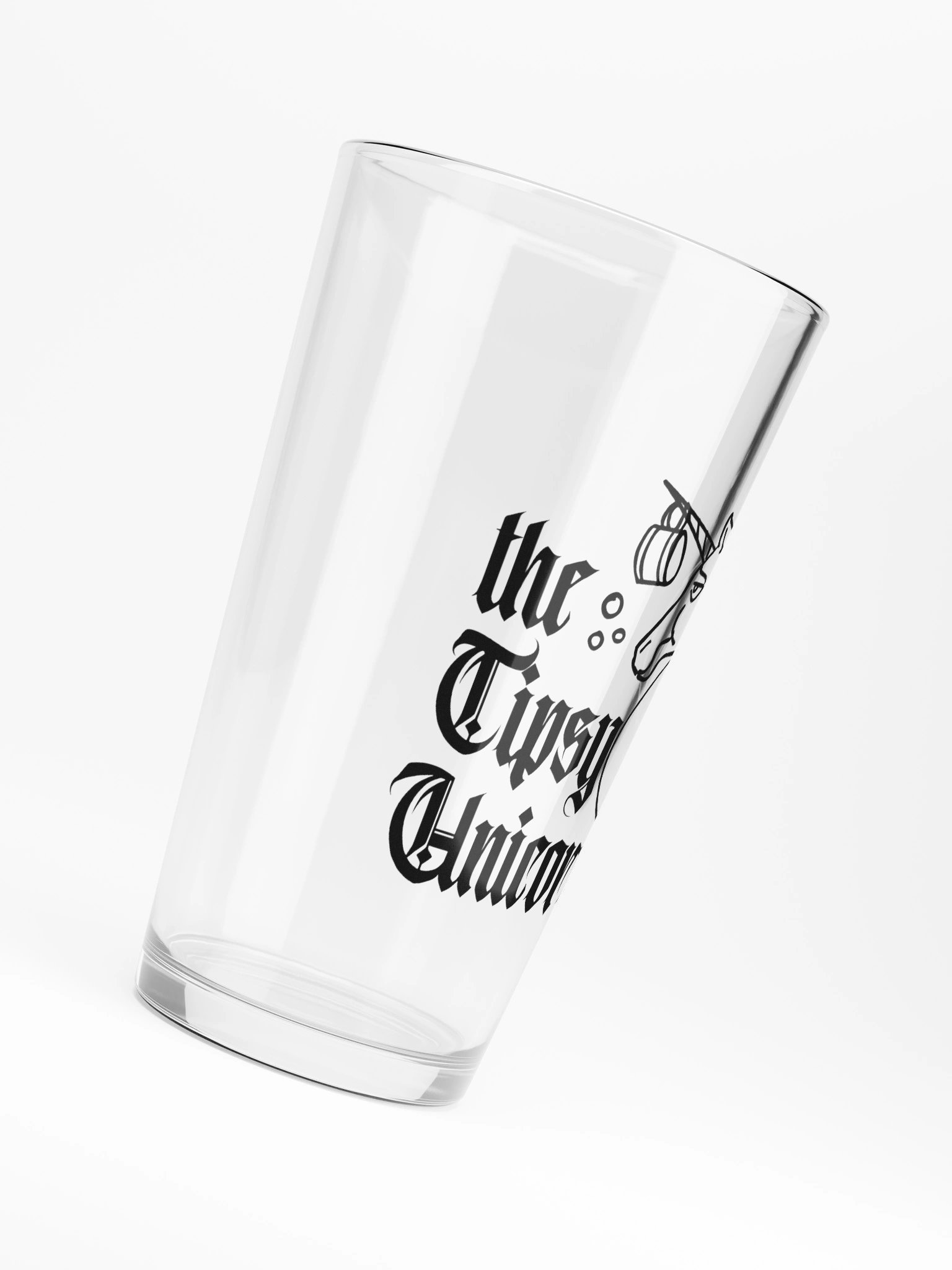 Tipsy Unicorn Pint Glass product image (6)