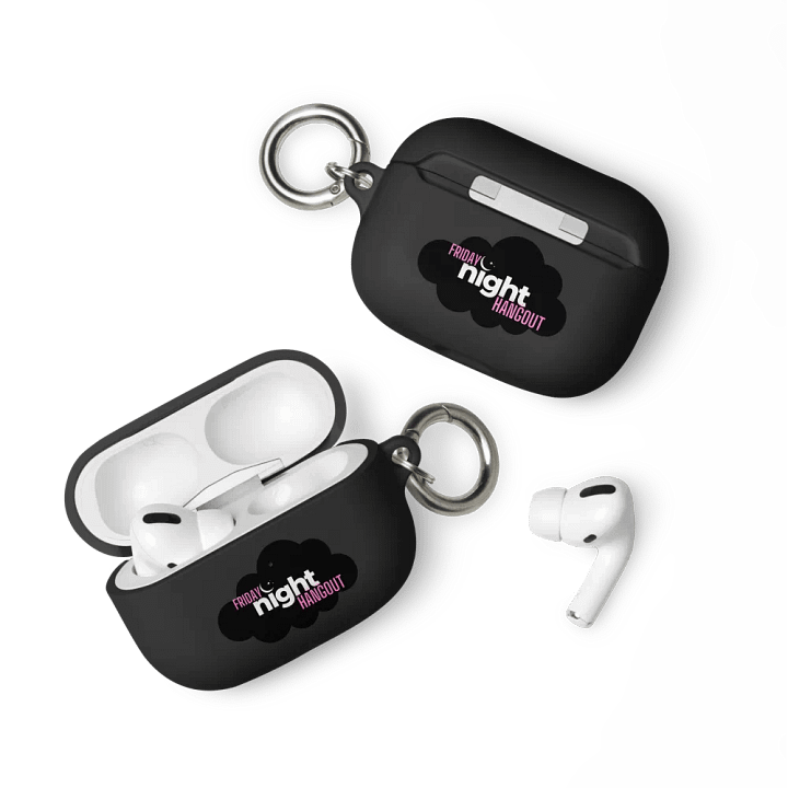 Friday Night Hangout Logo AirPods Case product image (4)